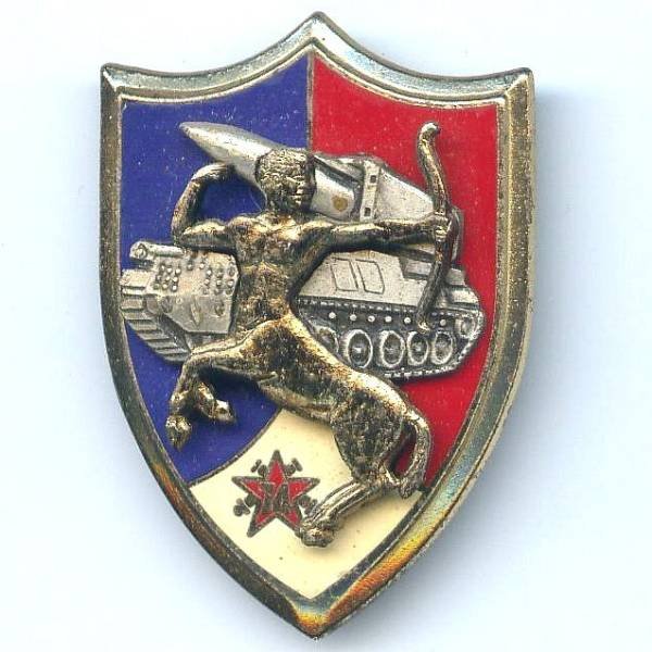 74° Rgt d' Artillerie, dos lisse, pontets