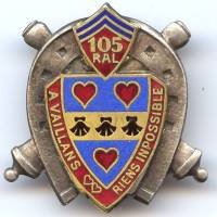 105° Rgt d' Artillerie...