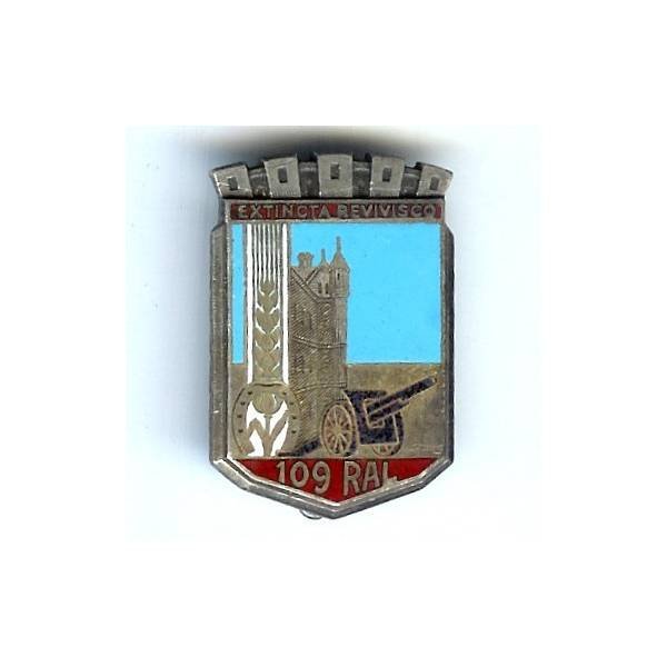 109° Régiment d'Artillerie Lourde , canon noir