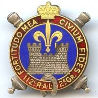 112° Rgt d' Artillerie...