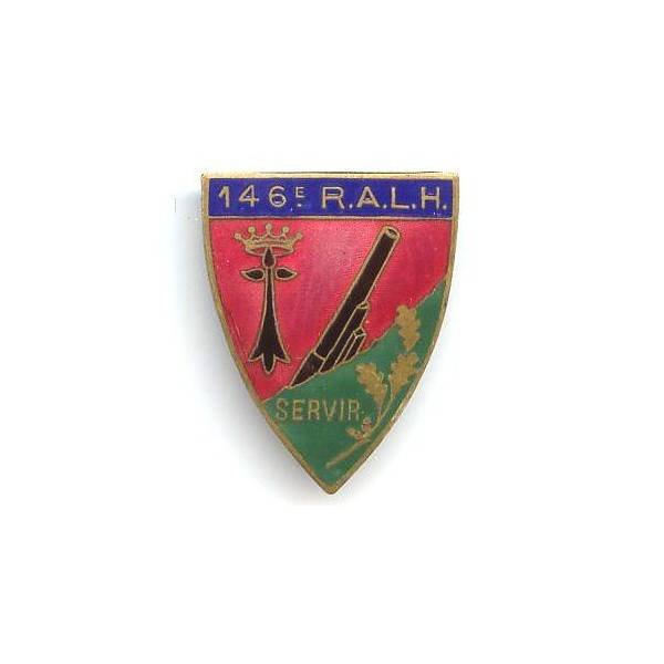 146° Rgt d' Artillerie Lourde Hippomobile, boléro à fenêtre