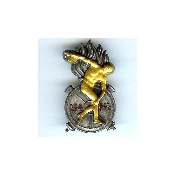 184° Rgt d' Artillerie Lourde, attache à bascule