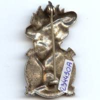 184° Rgt d' Artillerie Lourde, attache à bascule