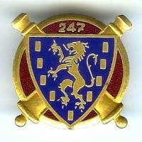 247° Rgt d' Artillerie,...