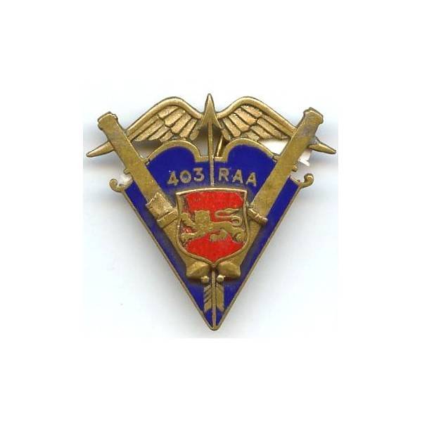 403° Rgt d' Artillerie Antiaérienne, mauvais état