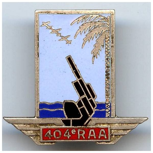 404° Régiment d' Artillerie Antiaérienne