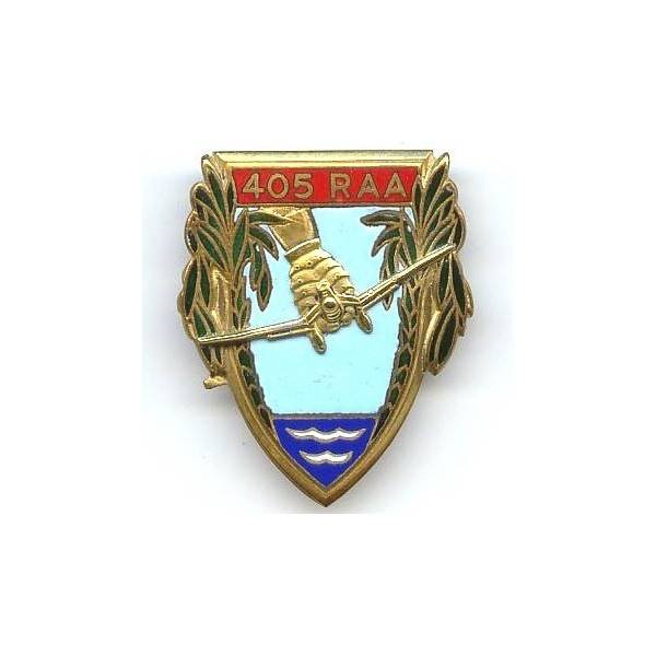 405° Rgt d' Artillerie Antiaérienne, main dorée