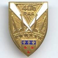 406° Rgt d' Artillerie...