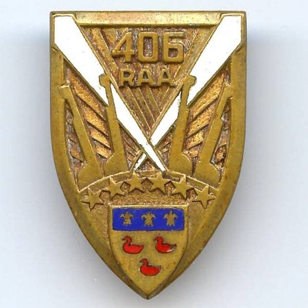 406° Rgt d' Artillerie Antiaérienne