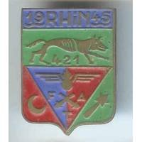 421° FTA, Rhin 1945, peint,...