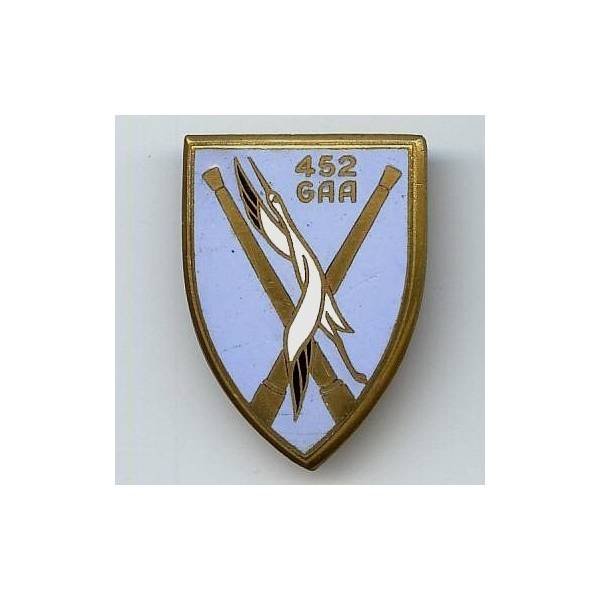 452° Gpe d' Artillerie Antiaérienne