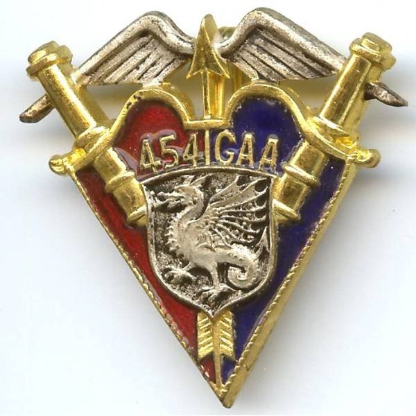 454° Gpe d' Artillerie Antiaérienne