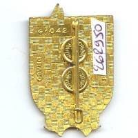 465° Gpe d' Artillerie Antiaérienne, dos guilloché doré