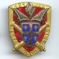 481° Gpe d' Artillerie...