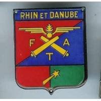 FTA Rhin et Danube, émail...