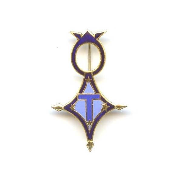 1° Compagnie Saharienne de Transmissions, guilloché marquage droit