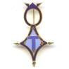 1° Compagnie Saharienne de Transmissions, guilloché marquage droit