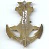 En argent , 12° Compagnie Saharienne Portée d'Infanterie de Marine , matriculé 00