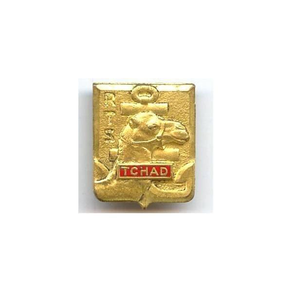 RTS Tchad, cartouche émail
