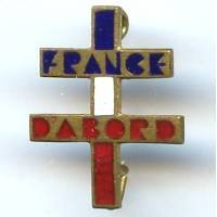 France d' Abord, croix de...