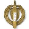 France Libre , insigne de casque des Personnels Féminins des Forces Françaises Libres, bombé
