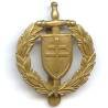 France Libre , insigne de casque des Personnels Féminins des Forces Françaises Libres, estampé