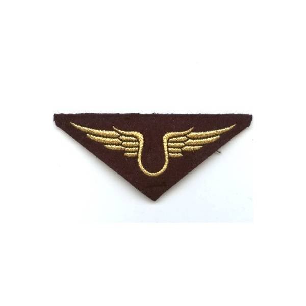 Service Général et Cadre Sédentaire, tissu brodé or, 120x44