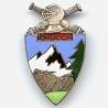 12° BCCA, dos lisse estampé, attache à pontet