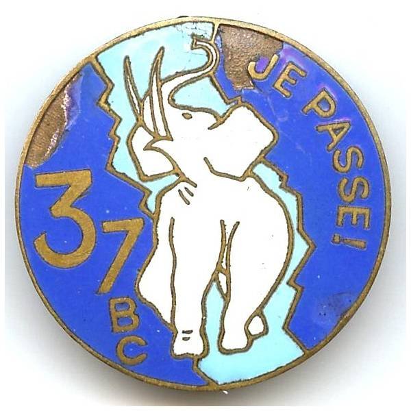 37° Bataillon de Chars de Combat, éclat, attache cassée