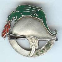 49° Bataillon de Chars de Combat, petit boléro rond