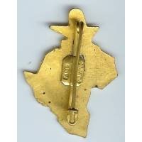 UFI (?), carte d' Afrique, étoile marocaine, compas