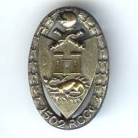 502° Rgt de Chars de Combat, ovale