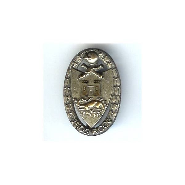 502° Rgt de Chars de Combat, ovale