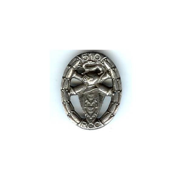 En argent , 510° Régiment de Chars de Combat, (argent bas titre)