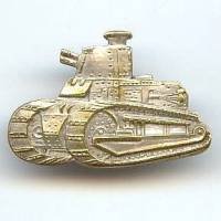 Broche Char Renault FT 17,...
