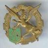 3° GAM / 3° Escadron, roue dentée, doré, écu vert, éclats