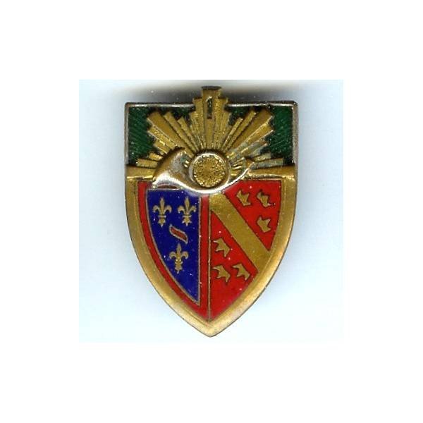 1° Régiment de Chasseurs à Cheval , 1 au dessus du cor
