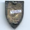 5° Régiment de Chasseurs à Cheval , licorne cabrée, vert translucide, 2 anneaux