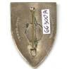 2° Régiment de Chasseurs d'Afrique, écu, 2 et chevrons