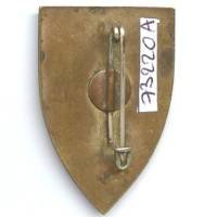 7° Régiment de Chasseurs d'Afrique / Chantiers de Jeunesse en AFN , coq rouge, émail