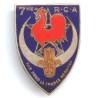 7° Rgt de Chasseurs d' Afrique, coq rouge, boléro lisse