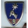 9° Régiment de Chasseurs d'Afrique , fond émaillé, sans attache