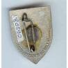 1° Rgt de Cuirassiers, émail grand feu, attache dessoudée
