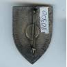 1° Rgt de Cuirassiers, porte noire, émail