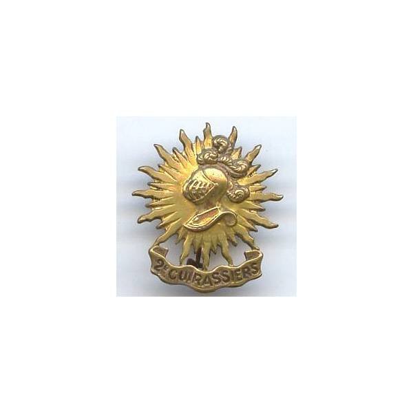 2° Rgt de Cuirassiers, heaume de profil