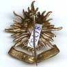 2° Rgt de Cuirassiers, heaume de profil, bronzé, bascule