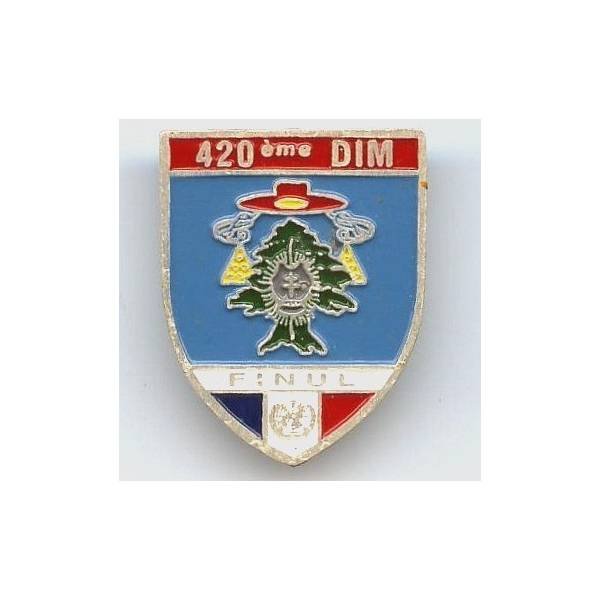 6° Rgt de Cuir. (+ 12° Cuir) / 420° DIM FINUL, matriculé