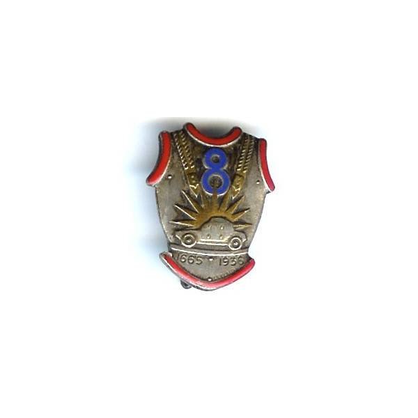 8° Rgt de Cuirassiers, dos lisse, légère écaille