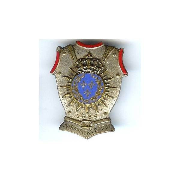 8° Rgt de Cuirassiers / Centre d' Instruction, éclat d'émail