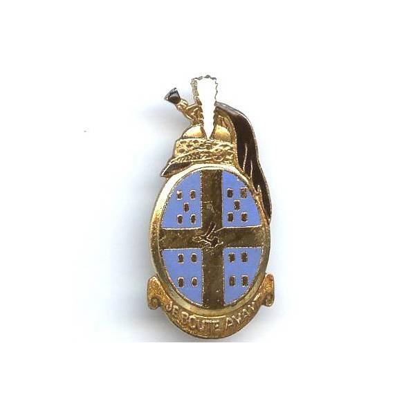 4° Régiment de Dragons , je boute avant, résine, dos guilloché, anneaux